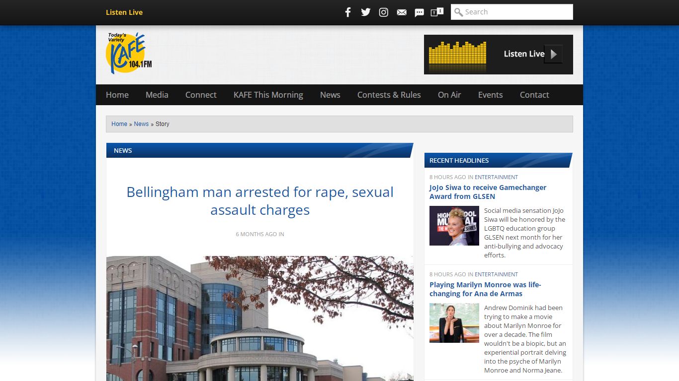 Bellingham man arrested for rape, sexual assault charges